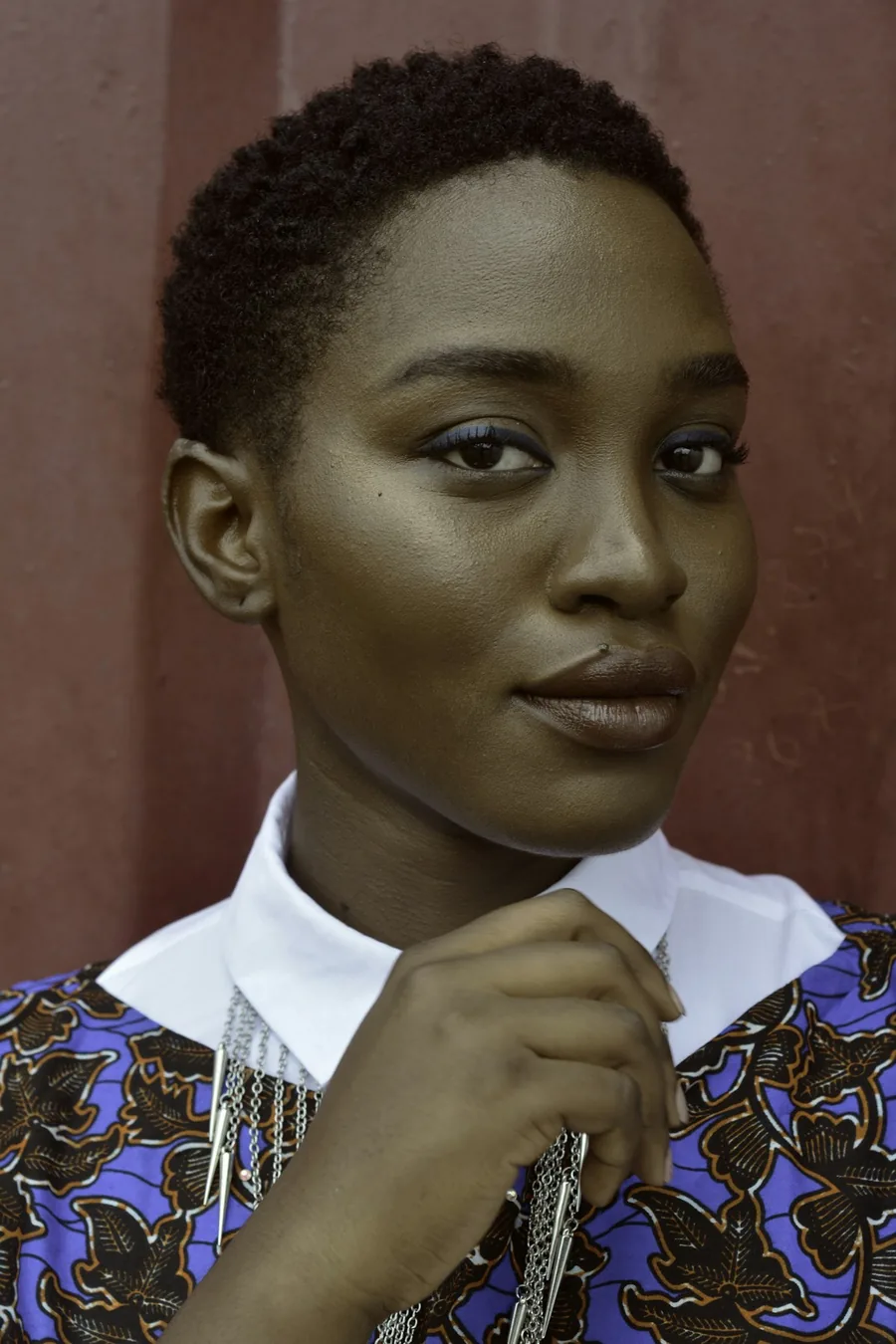 Nigerian woman in her early 30s, representing Kemi in Lagos