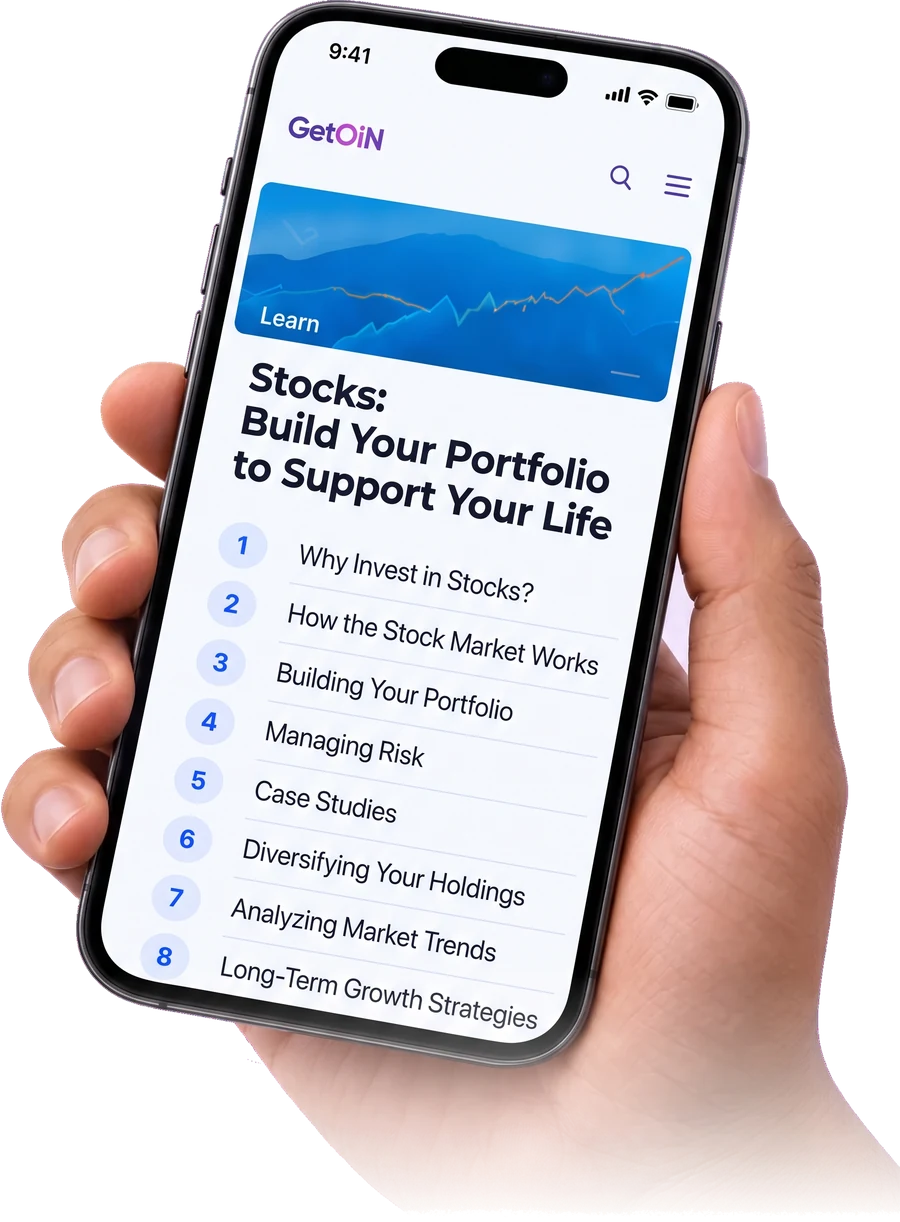 Stocks: Build Your Portfolio to Support Your Life course screen